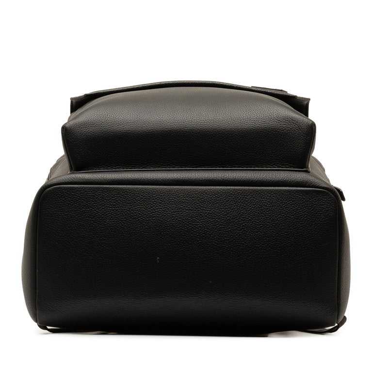 Louis Vuitton LV Logo Backpack M57079 Noir Black Leather Men Louis Vuitton