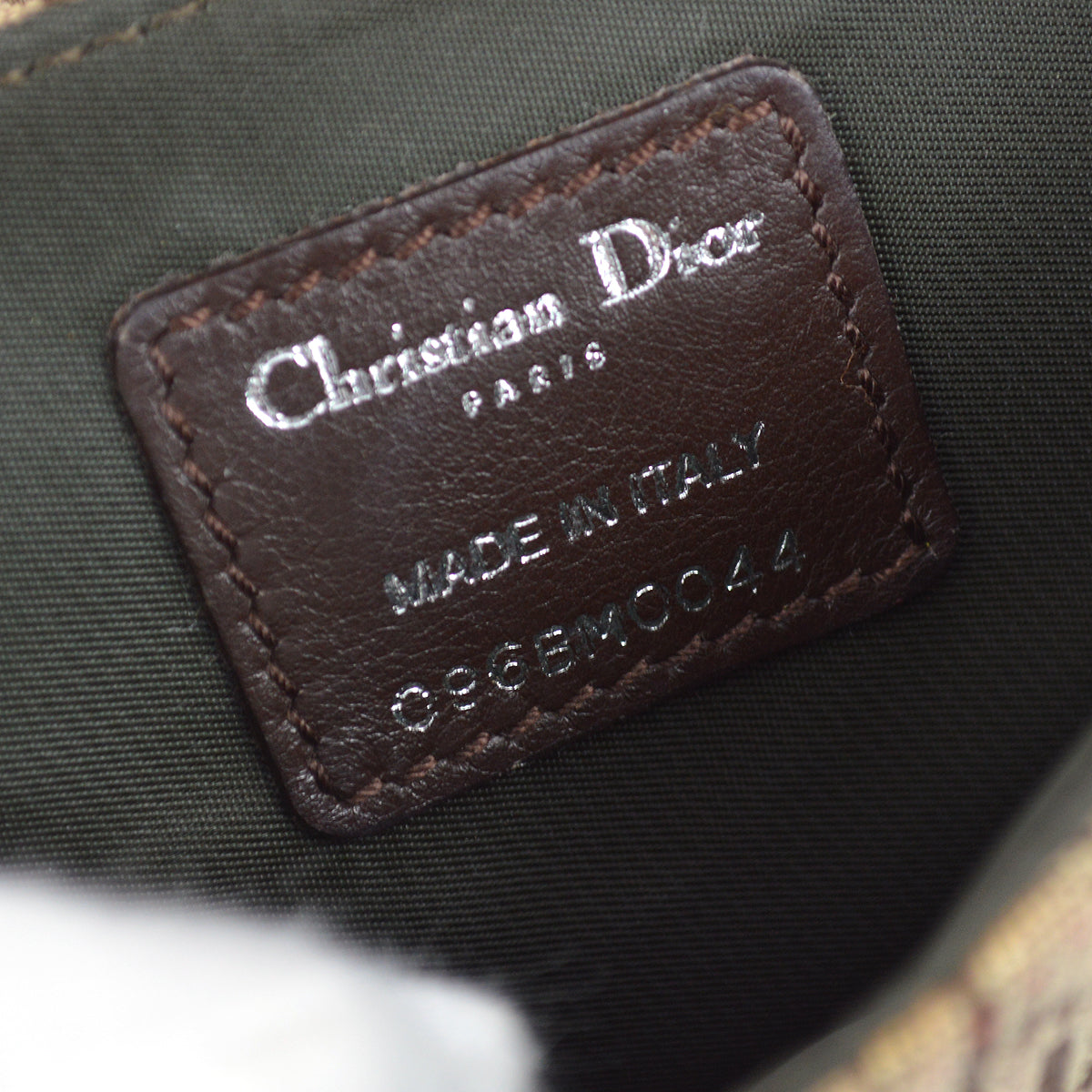 Christian Dior 2004 John Galliano Rasta Saddle Belt Bag 
