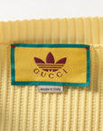 Gucci x Adidas Polyester x Leon Cardigan L  Yellow 693785