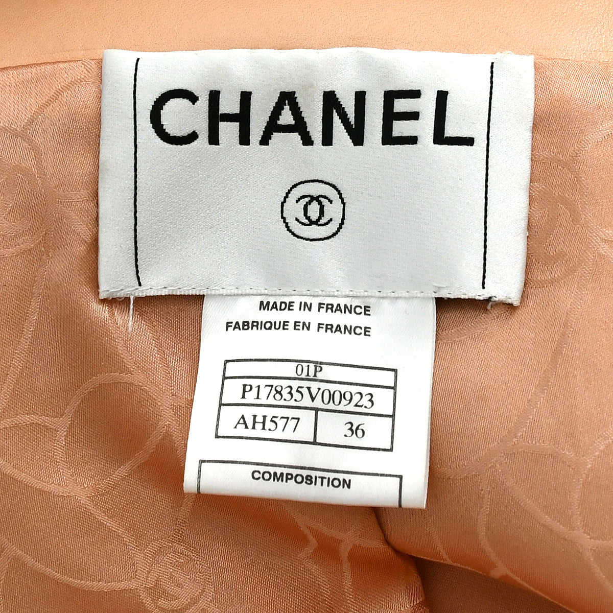 Chanel Single Breasted Jacket Pink 01P 