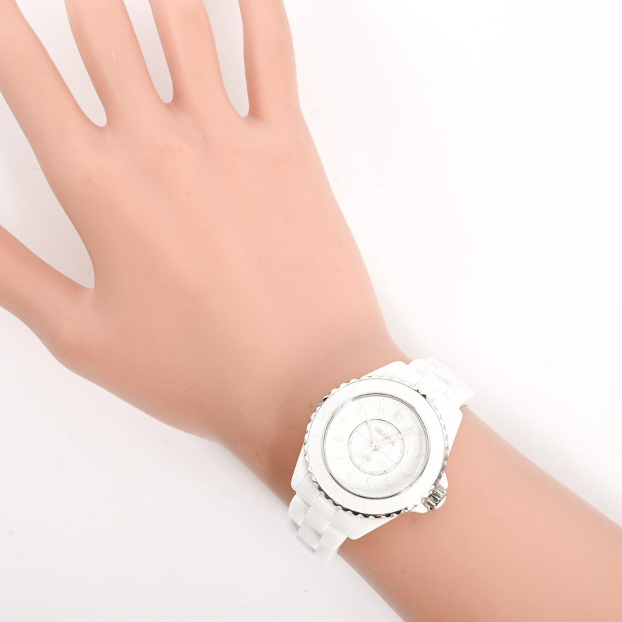 Chanel J12 Phantom 33mm Watch H6345 White