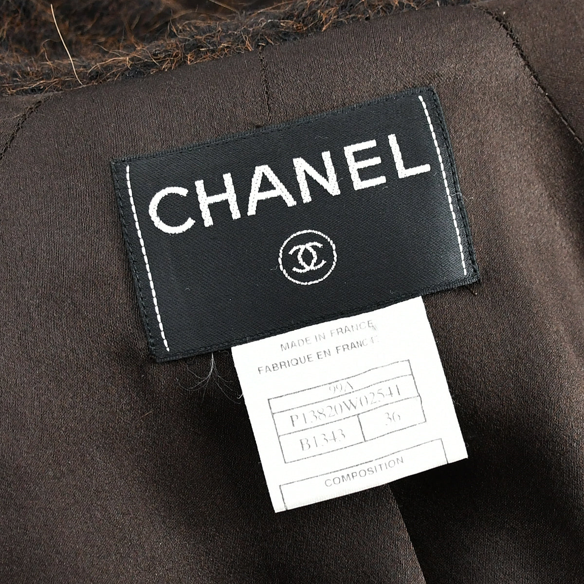 Chanel Fall 1999 belted zipped coat 