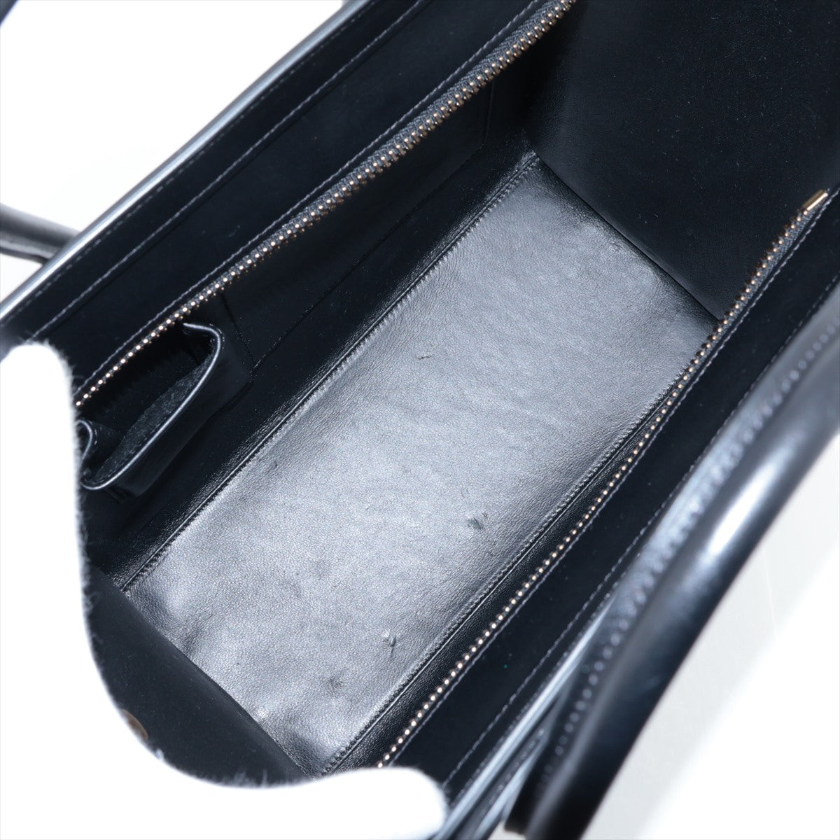 Celine Lugg Micro  Leather X Suede Handbag Multi-Color
