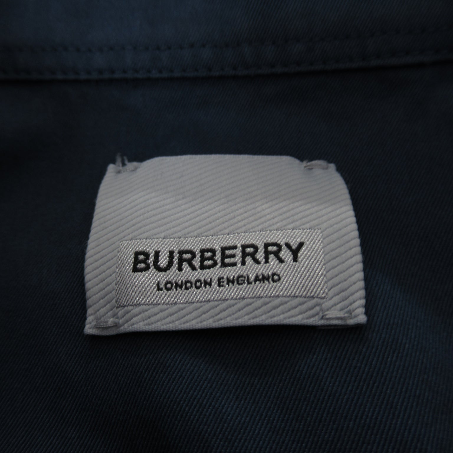 Burberry   Long-Handed   Tops Cotton  Navy 8070037