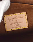 Louis Vuitton 2012 White Pumpkin Dot Papillon Handbag M40687