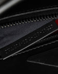 Fendi Peacebu Fit Monster Baggage Handbag 2WAY 7VA406 Black Leather Men Fendi
