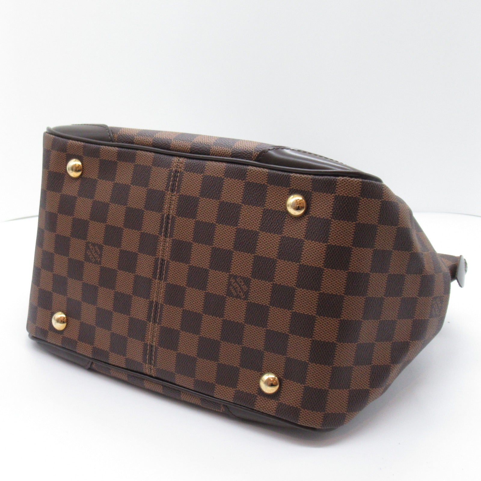 Louis Vuitton Verona MM Shoulder Bag PVC coated canvas Damier  Brown N41118