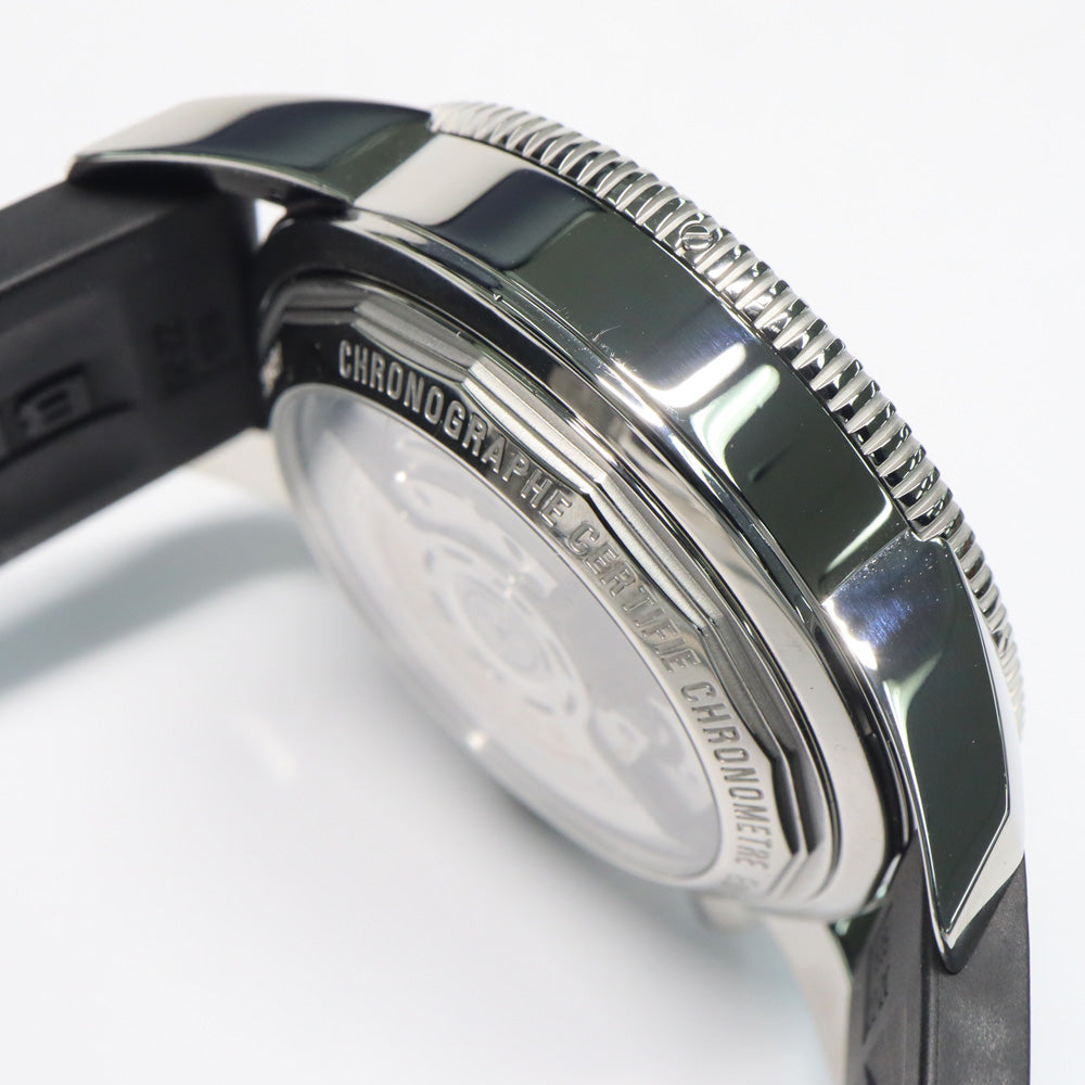 Breitling Super Ocean Herit II B01 AB0162 SS Laver Black Automatic Volume Chronograph  Watch