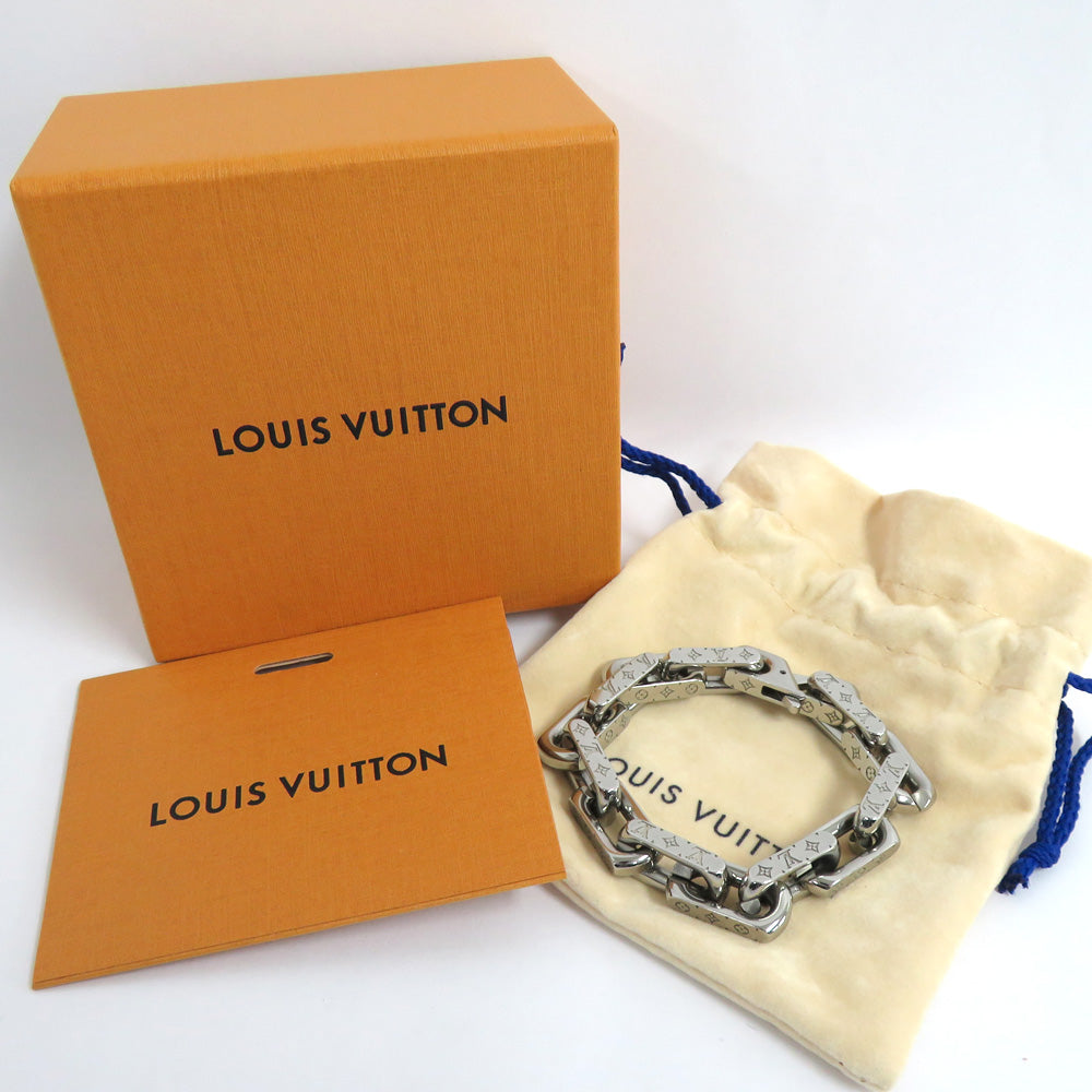 Louis Vuitton Louis Vuitton Chain Bracelet Monogram M00308 M Size Metal   Jewelry Accessories