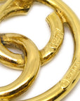 Chanel Medallion Brooch Pin Gold 1271
