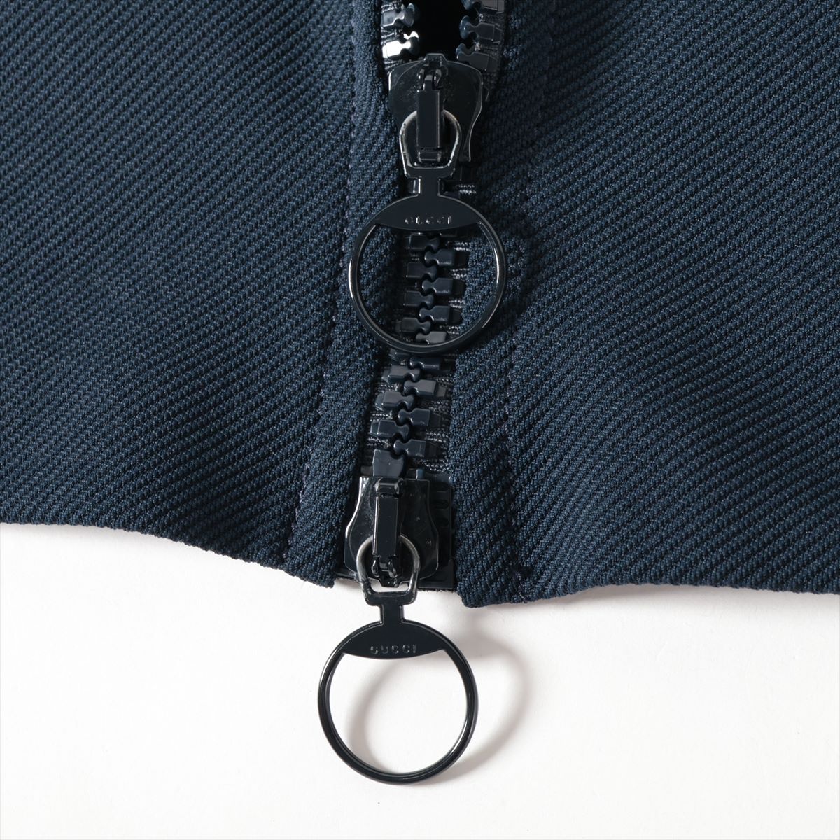 Gucci Sheryline Micellar Nylon  Sleeve One Earrings M  Navy 457056