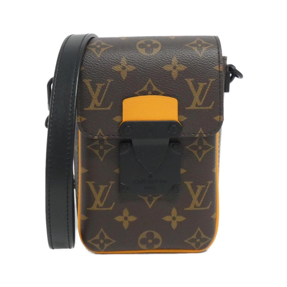 Louis Vuitton Monogram MacArthur S Lock Vertical able Wallet M82535 Shelter Bag