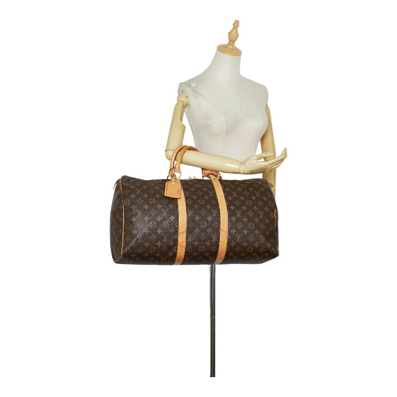 Louis Vuitton Monogram Keepall 50 Boston Bag M41426