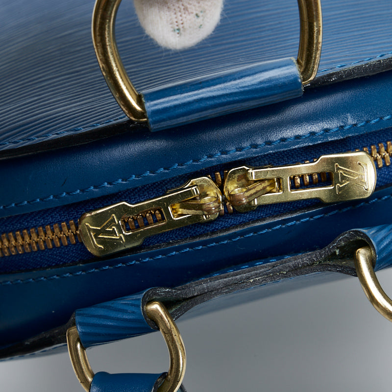 Louis Vuitton Epi Mabillon 雙肩包 M52235 Toledo Blue