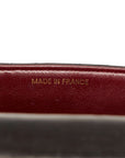 Chanel Deca Matlasse 30 schoudertas met enkele flap en ketting Zwart lamsleer