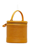 Louis Vuitton Epi Cannes Handbag Vanity Bag M48039 Tassili Yellow