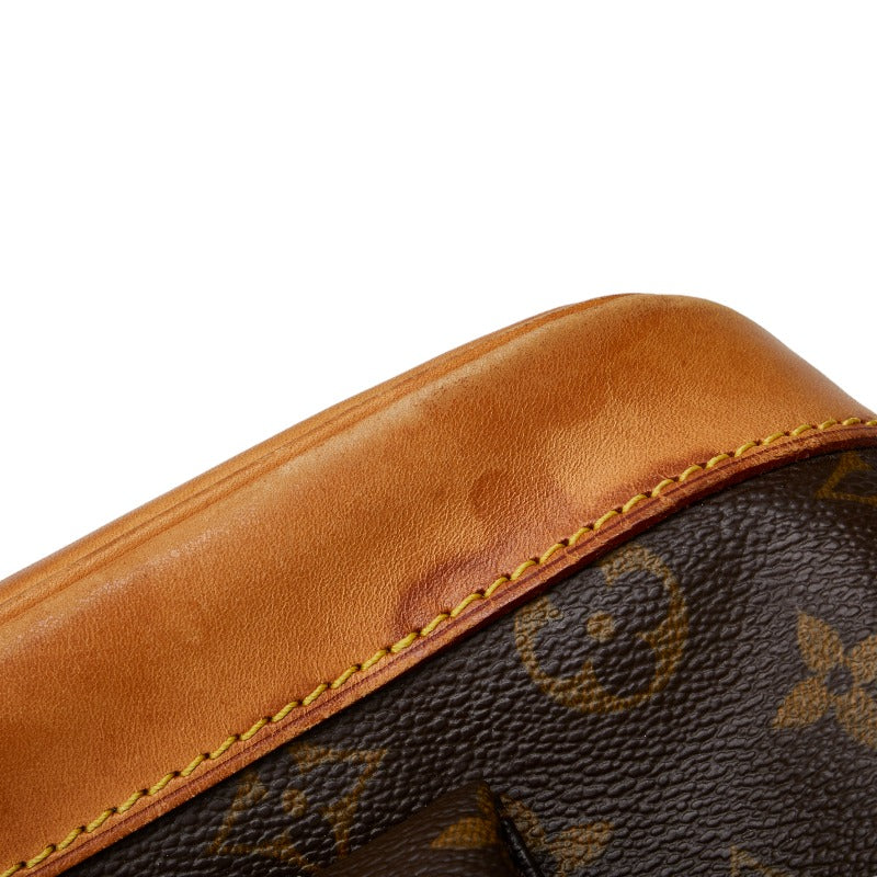 Louis Vuitton Monogram Monsouris GM 雙肩包 M51135 棕色