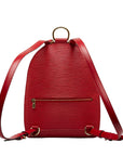 Louis Vuitton Epi Mabion Backpack M52237 Castilian Red Leather