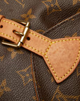Louis Vuitton Monogram Monsouris MM Backpack M51136 Brown