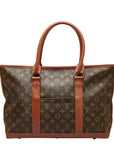 Louis Vuitton Monogram Sack Weekend PM Shoulder Bag Tote Bag M42425