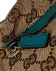 Gucci GG Canvas Body Bag Sac banane 28566 Beige Vert