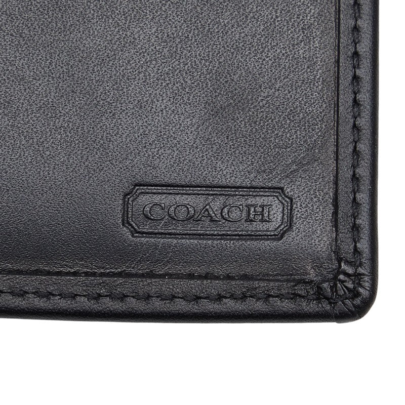 Coach  Handbook Cover Book Cover Black Canvas Leather  Coach