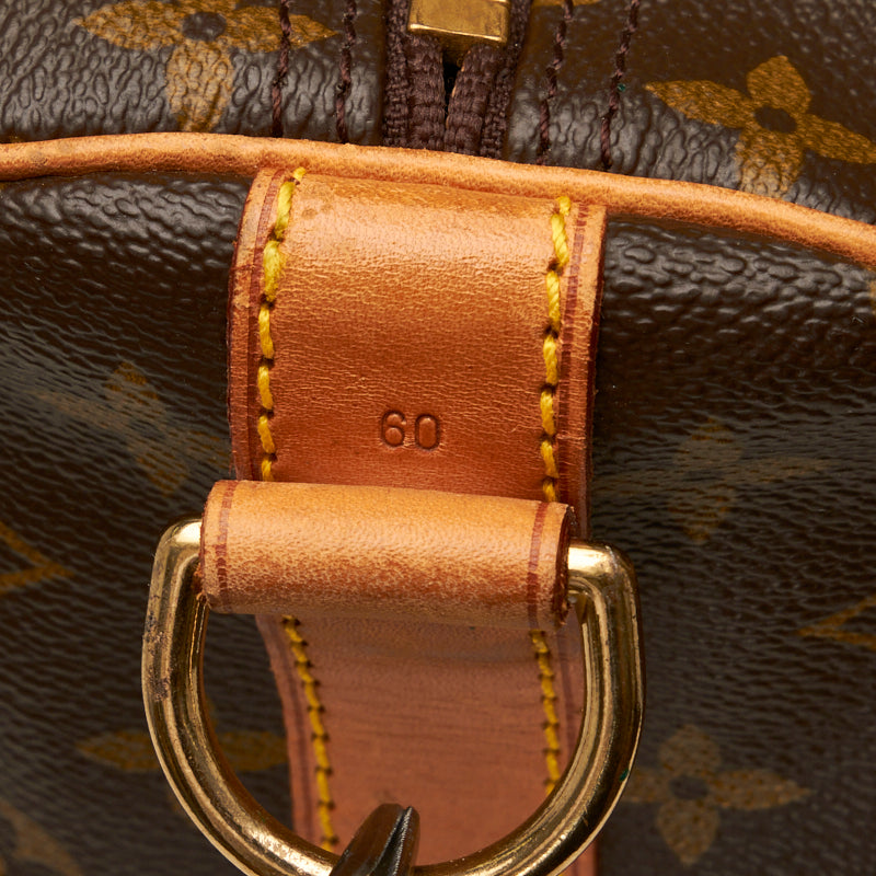 Louis Vuitton Monogram M41412 Boston Bag PVC/Leather Brown