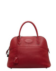 Hermes Bolide 31 Handbag 2WAY Red Tryon Clemence