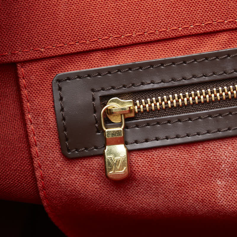 Louis Vuitton Damier Greenwich PM Handbag Boston Bag N41165