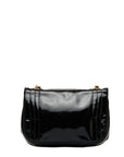 Chanel Coco Mark Mini Shoulder Bag Black Enamel