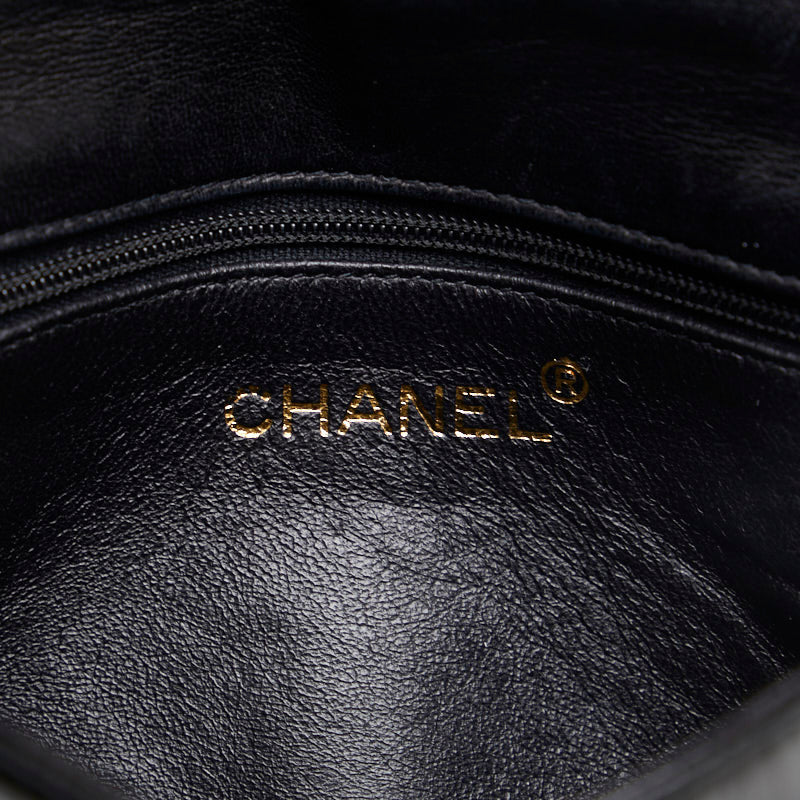 Chanel Coco Mark Mini sac à bandoulière émail noir