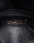 Chanel Coco Mark Mini Schoudertas Zwart Emaille