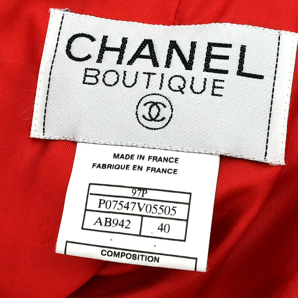 Chanel 1997 Spring single-breasted coat 