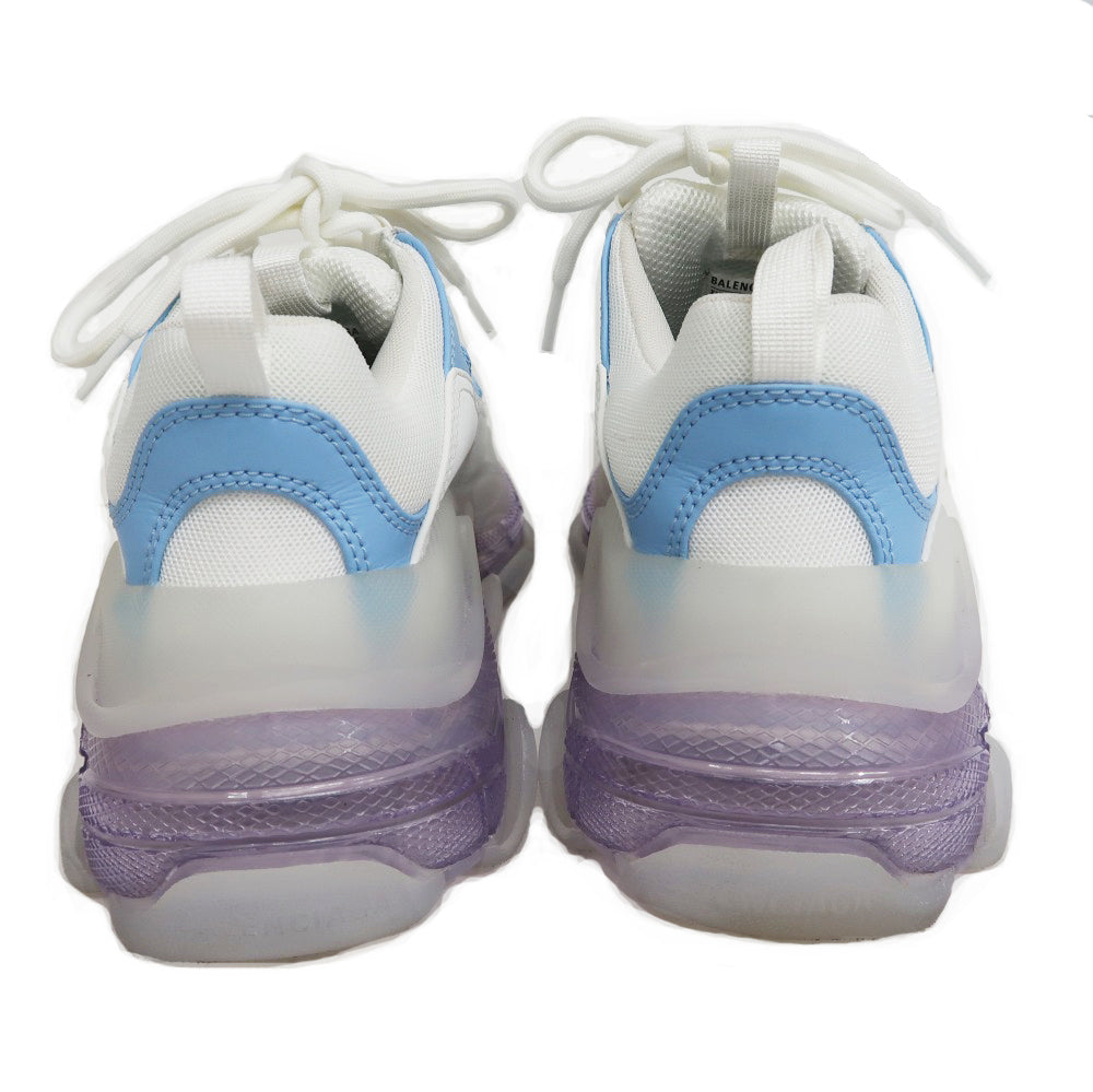 Balenciaga Triple S Sneaker 544351 Size 38 White Light Blue