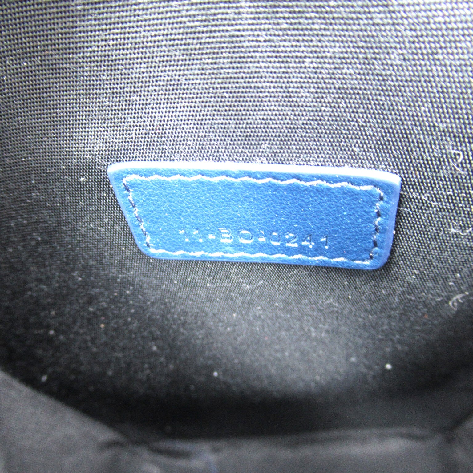 Dior Dior World Tour Shoulder Bag Shoulder Bag  Leather  Navy World Tour Shoulder Bag
