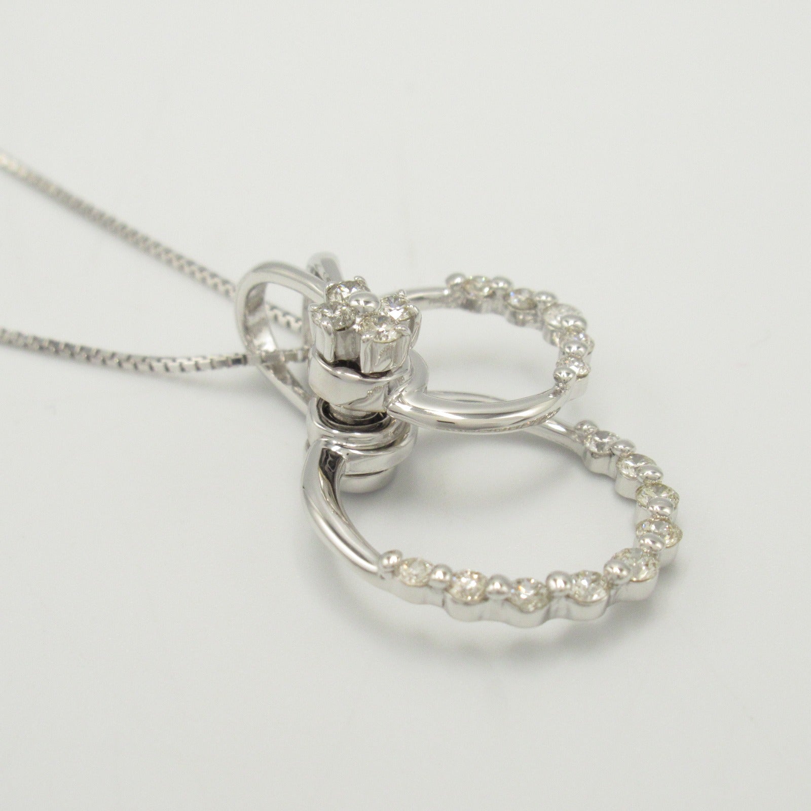 Jewelry Jewelry K18WG (White G) Diamond  Clear Diamond 6.2g