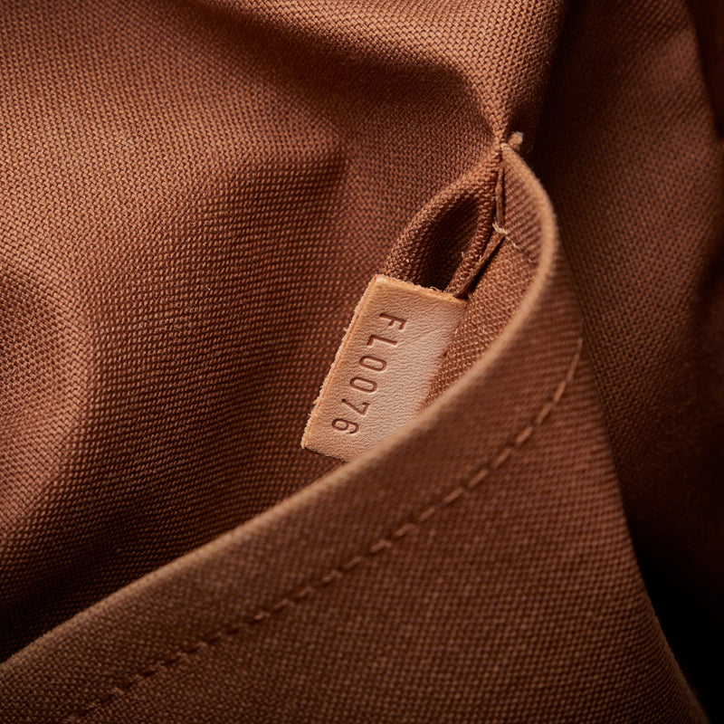 Louis Vuitton Monogram Rockit verticale handtas M40103 bruin