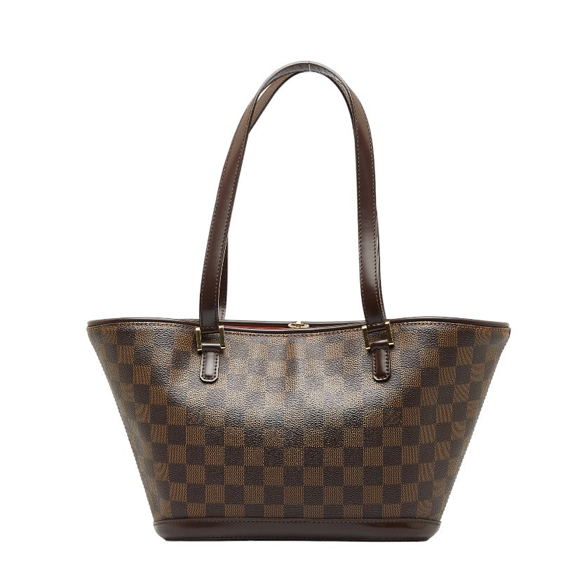 Louis Vuitton PM Handbag N51121 Brown PVC Leather  Louis Vuitton
