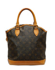 Louis Vuitton Monogram Rockit Handbag Tote Bag M40102 Brown