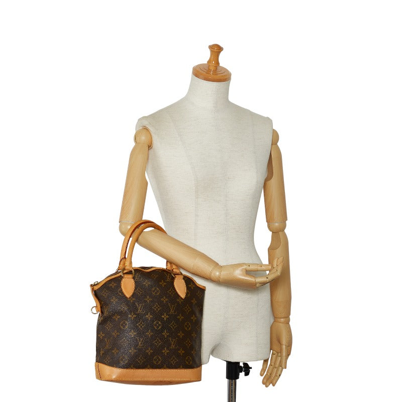 Louis Vuitton Monogram Rockit Handbag M40102 Brown