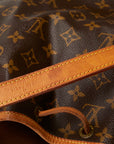 Louis Vuitton Monogram Petit Noe Schoudertas M42226 Bruin
