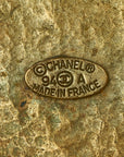 Vintage Chanel Cocomark Round Brooch