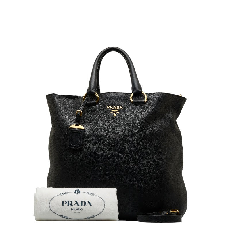Prada Handbag  Handbag Black Leather  Prada