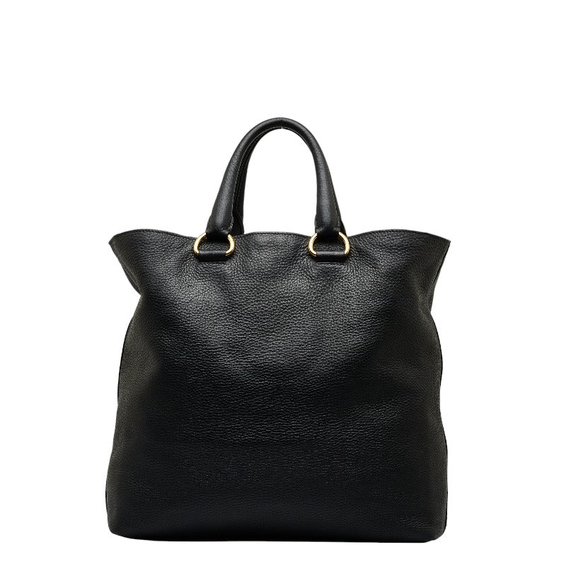PRADA Prada Shoulder Bag Leather Black Ladies