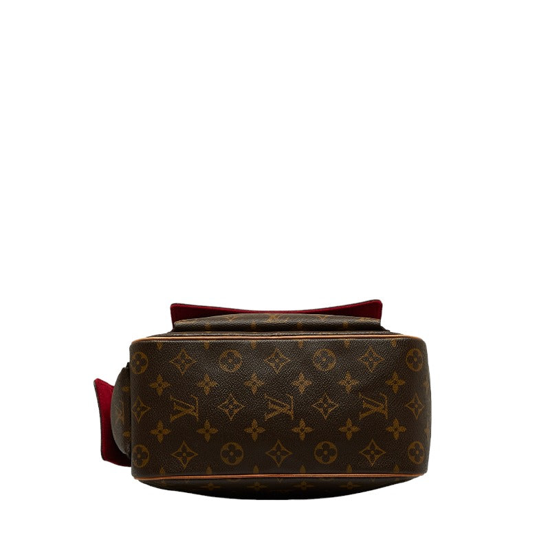 Louis Vuitton Monogram M51161 Handbag Leather Brown