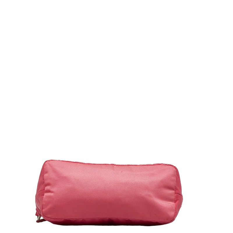 Prada Tessuto Mini Handtas Roze Nylon