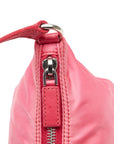 Prada Tessuto Mini Handbag Pink Nylon