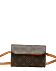 Louis Vuitton Monogram Pochette Florentine XS Heuptas M51855 Bruin