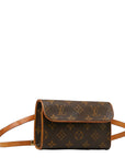 Louis Vuitton Monogram Pochette Florentine XS Heuptas M51855 Bruin