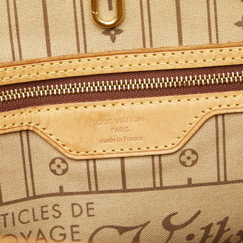 Louis Vuitton Monogram Neverfull MM 單肩包托特包 M40156